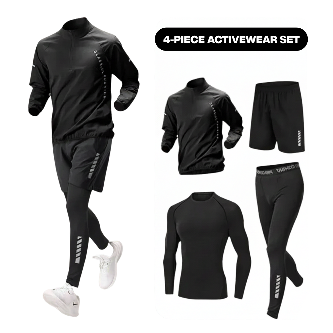 VELO™ - 4-Piece Activewear Set
